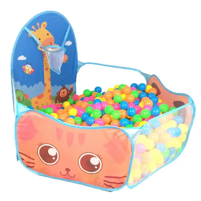 Piscine de bain extérieure portable pour enfants (120 cm) - Baignoire de jeu d'eau pour bébé