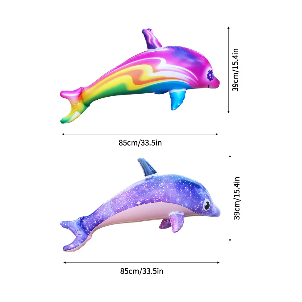 Jouet gonflable gonflable arc-en-ciel