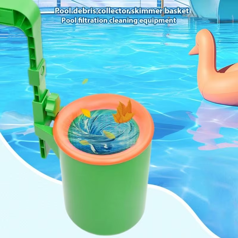 Le remplacement du panier d'écumoire en plastique durable améliore les mailles Filtration pour l'entretien piscine 69HD