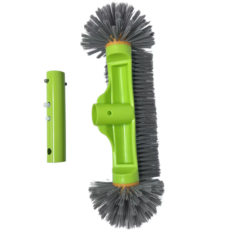 Tête de brosse pour piscine avec extrémités rondes