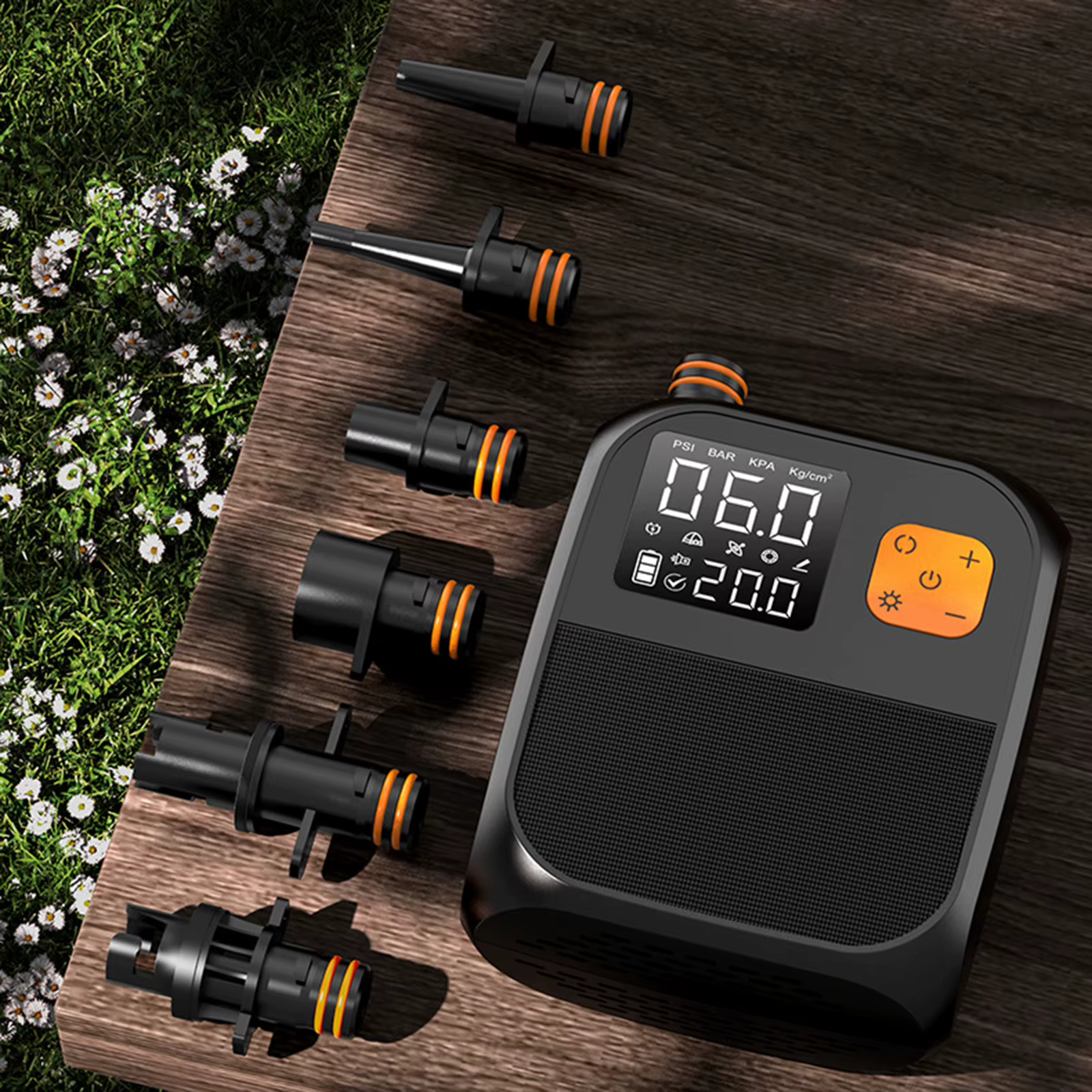 Pompe électrique pour planche à pagaie, rechargeable, portable, 25 PSI, pour planches à pagaie gonflables, kayaks, bateaux
