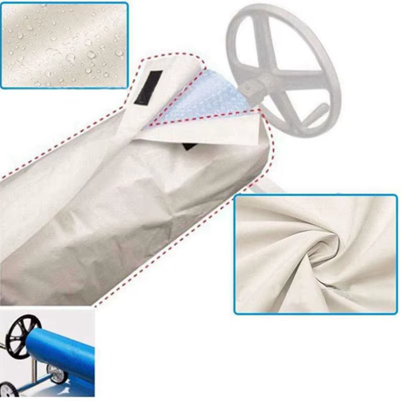 Couverture de bobine solaire étanche pour piscine