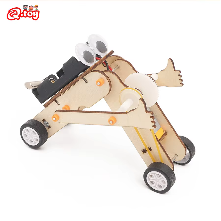 Bricolage comme Robot jouets STEM technologie Science Kit d'outils expérimentaux apprentissage éducatif jeux de Puzzle en bois pour enfants cadeau