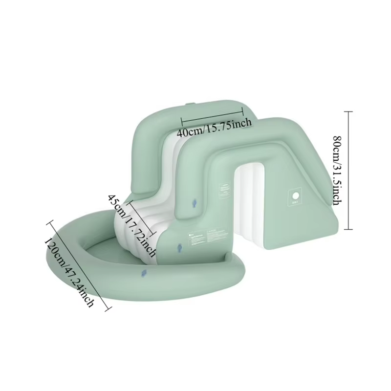 Toboggan gonflable géant 1