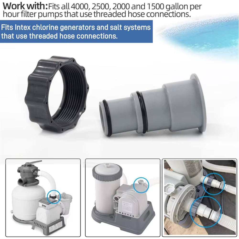 Adaptateur de tuyau de piscine