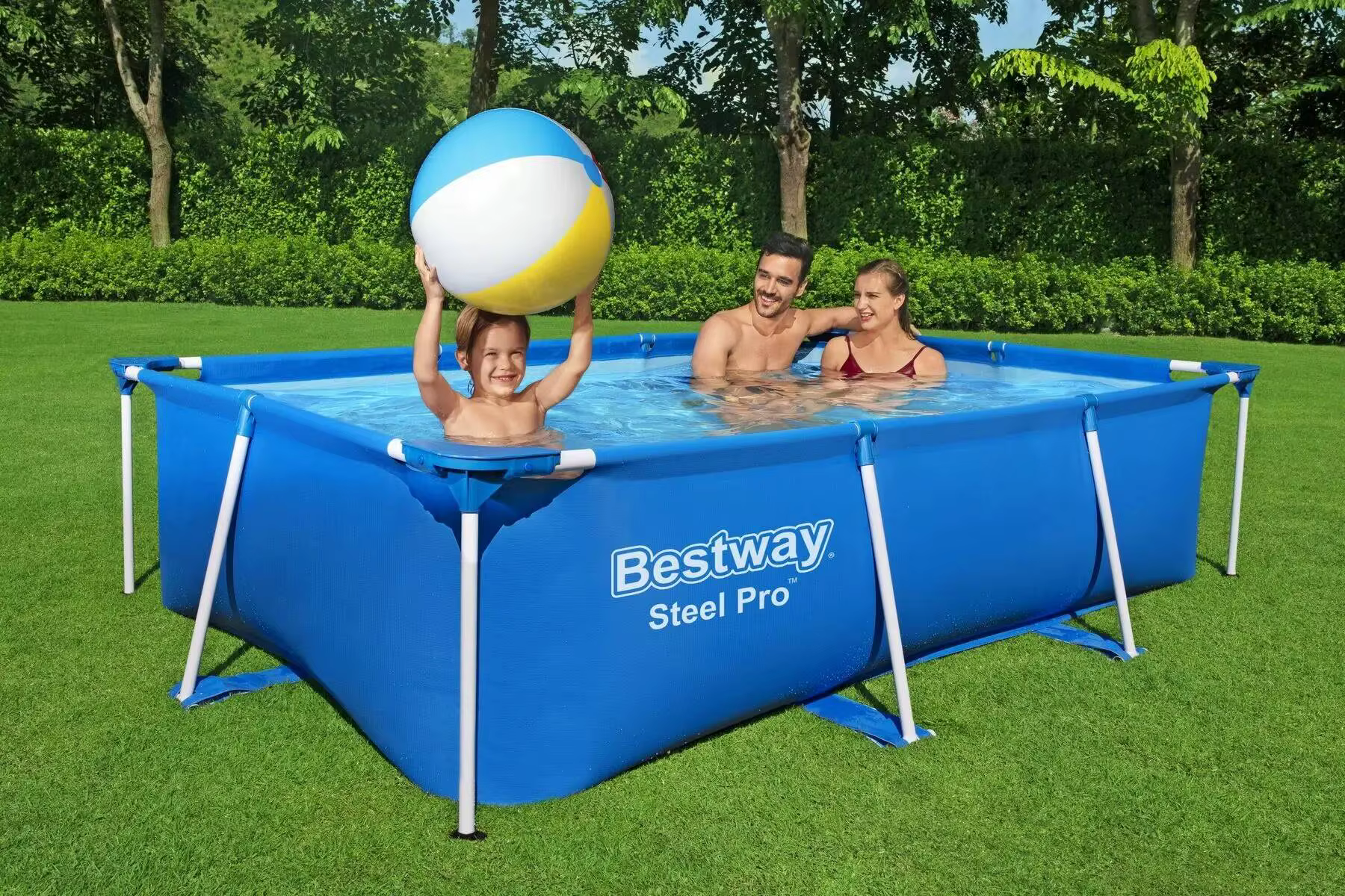 Piscine rectangulaire/carrée pliable Bestway 56403
