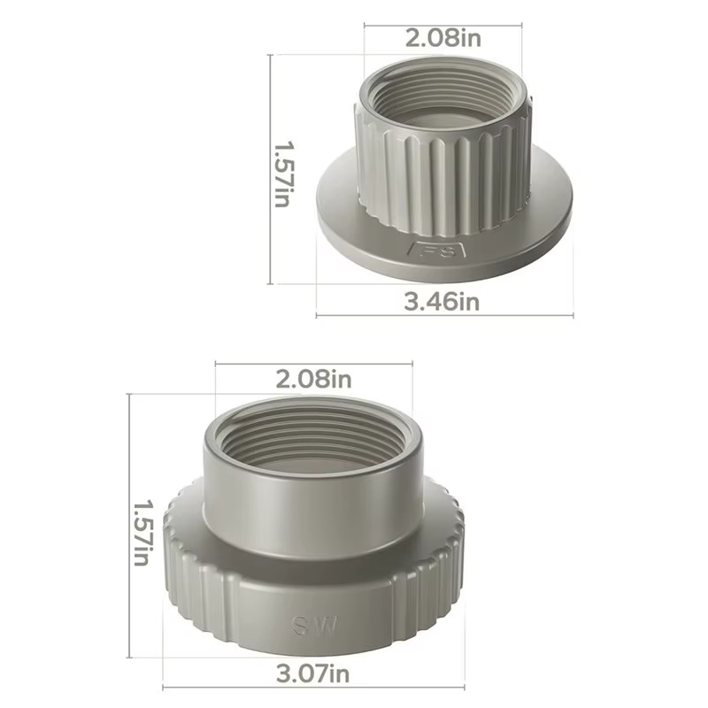 Adaptateur de fontaine de piscine A92Z pour Summerwave et Funsicle