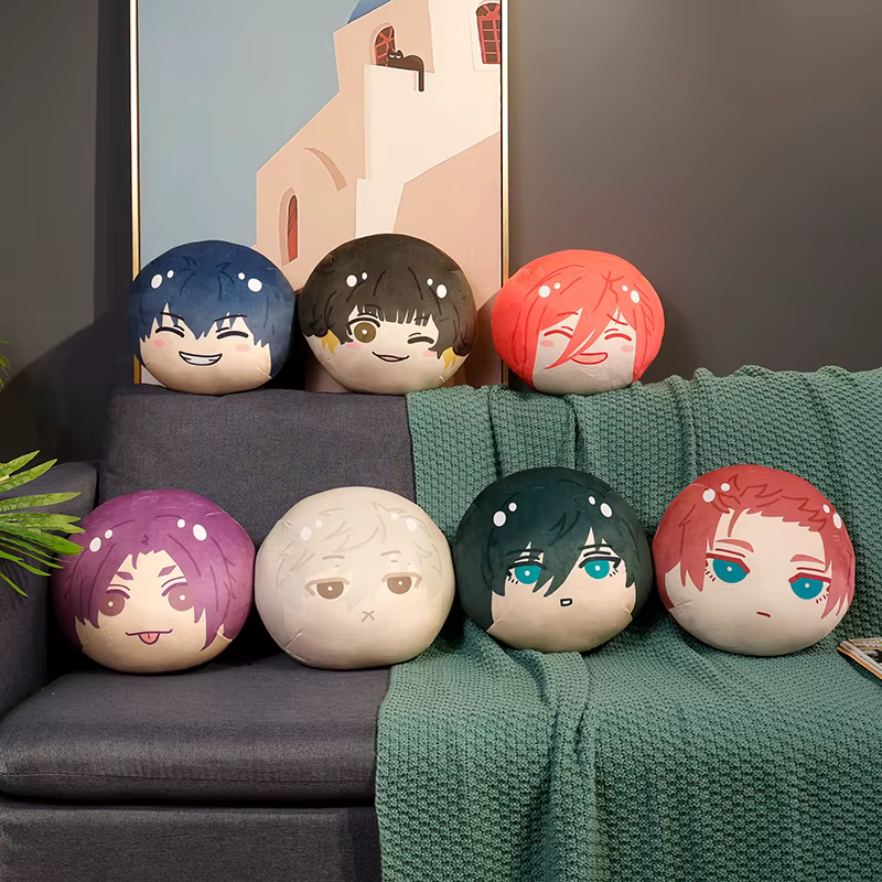 Poupées en peluche à serrure bleue Mikage Reo Nagi Seishiro Chigiri Hyoma Bachira Meguru Bachira Meguru Itoshi Rin, poupée en peluche, cadeau pour enfants