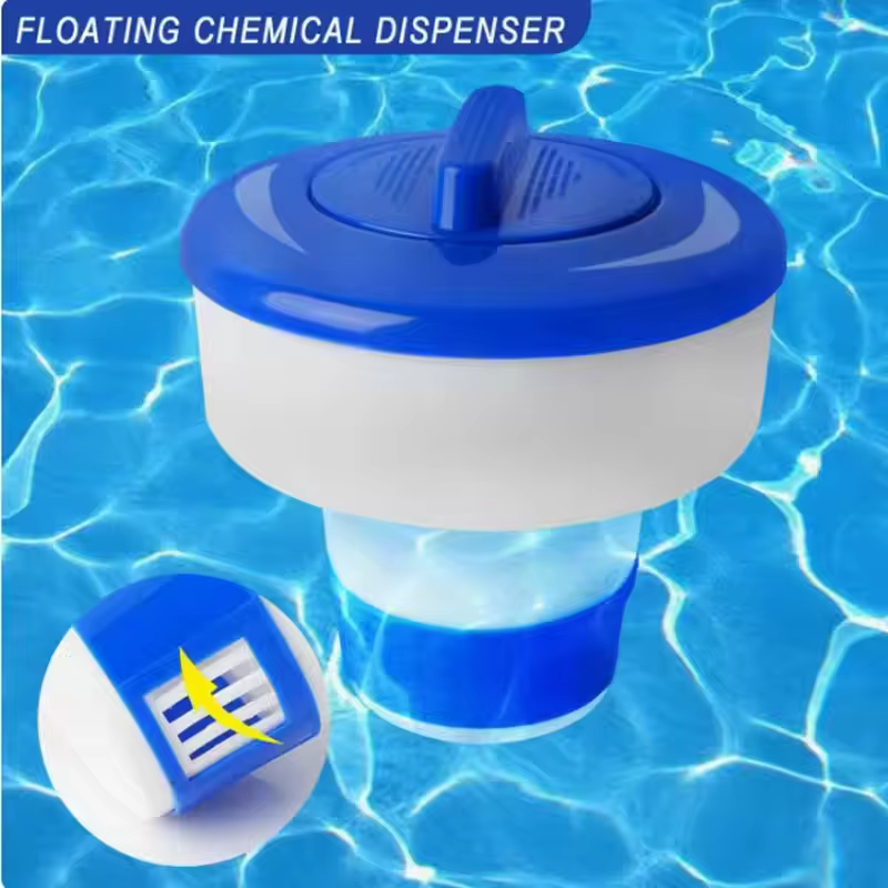 Distributeur de comprimés de piscine d'été de 8 pouces