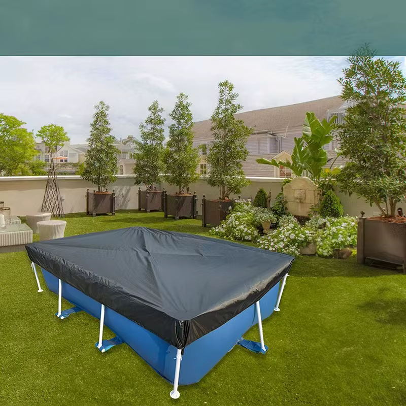 1 couverture de piscine extérieure
