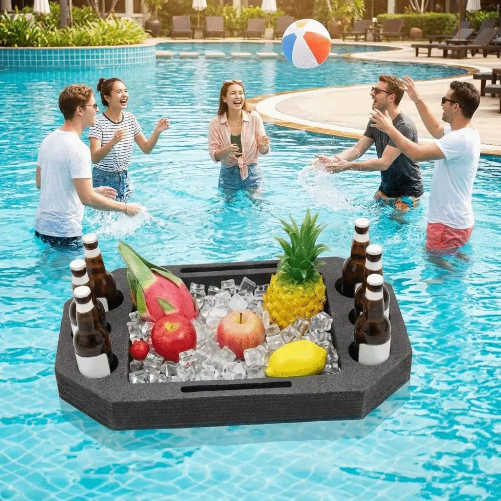Support flottant multifonctionnel pour boissons