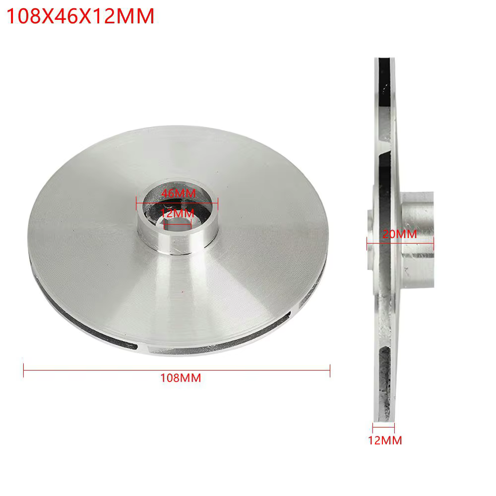 Turbine de pompe auto-amorçante en aluminium