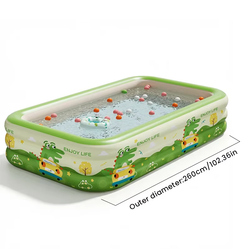 Piscine gonflable familiale portable de 1