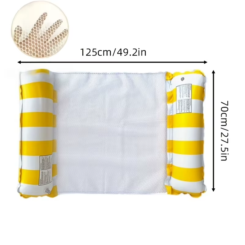 Lot de 2 flotteurs gonflables avec pompe à air