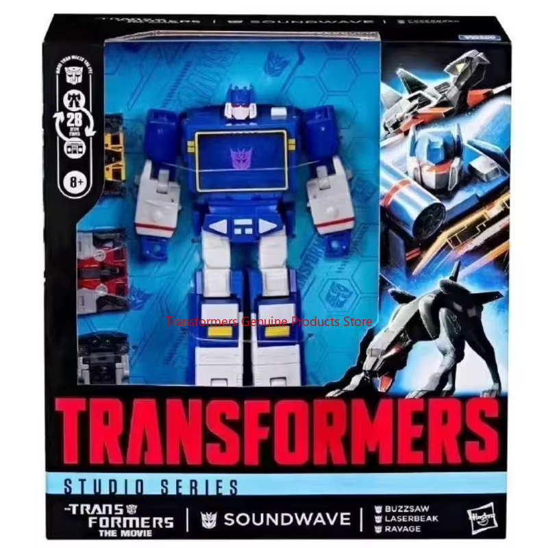 Transformers SS-86 Soundwave Swoop - Modèle de personnage de film à assembler - Figurine robot articulée de collection - Jouet pour cadeau - Studio Megatron