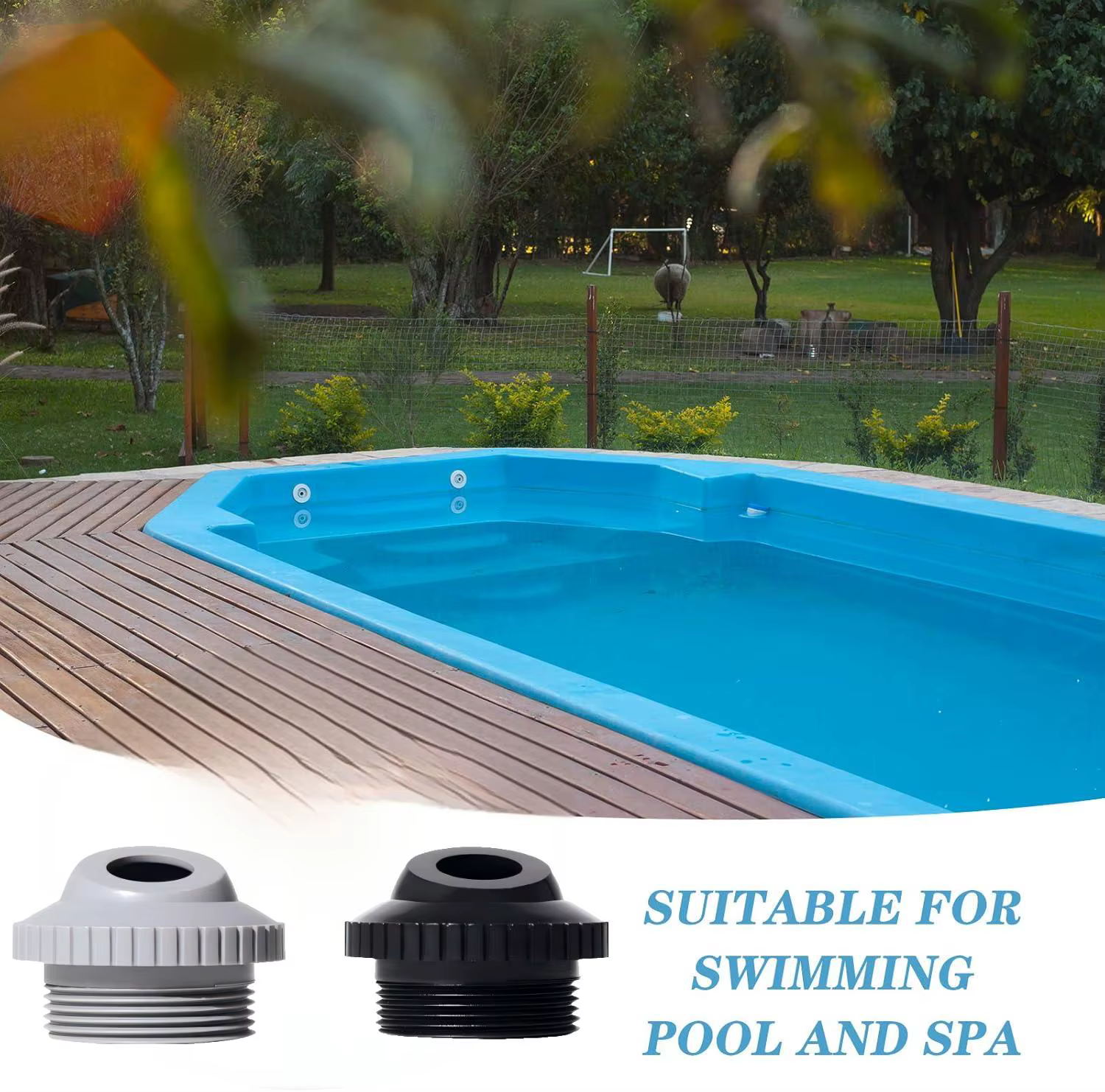 Buse de globe oculaire de piscine