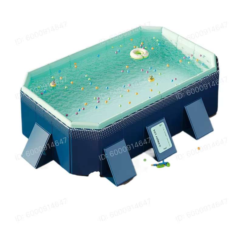 Grande piscine pliable à structure rigide