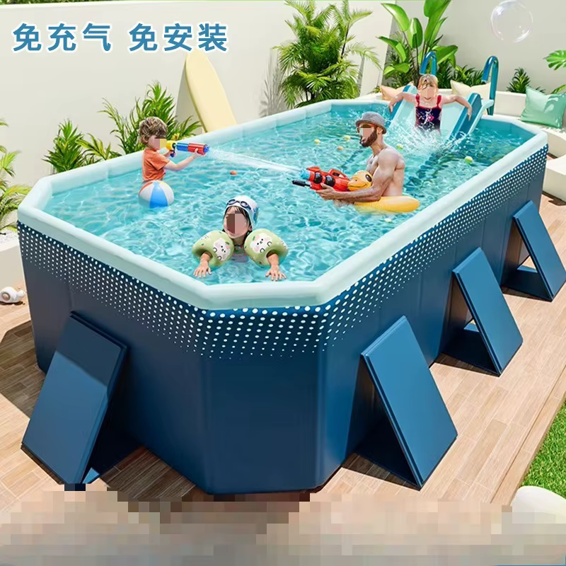 Grande piscine gonflable épaisse et résistante à l'usure
