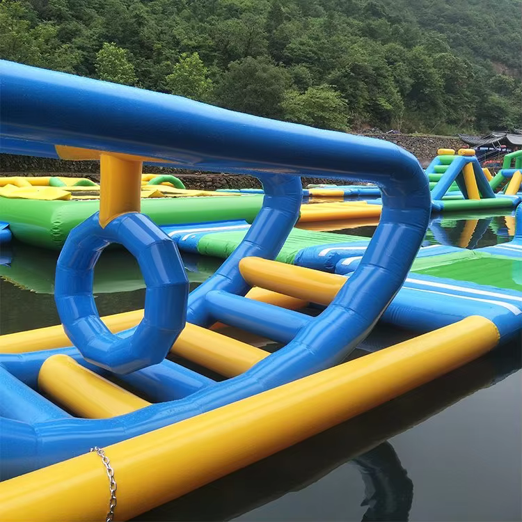 Toboggan gonflable de piscine d'eau de haute qualité