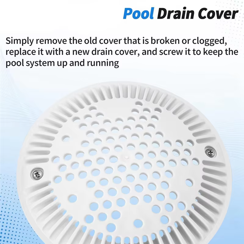 Kit de couvercle et de cadre de vidange de piscine au sol Y67A-WG1030AVPAK2
