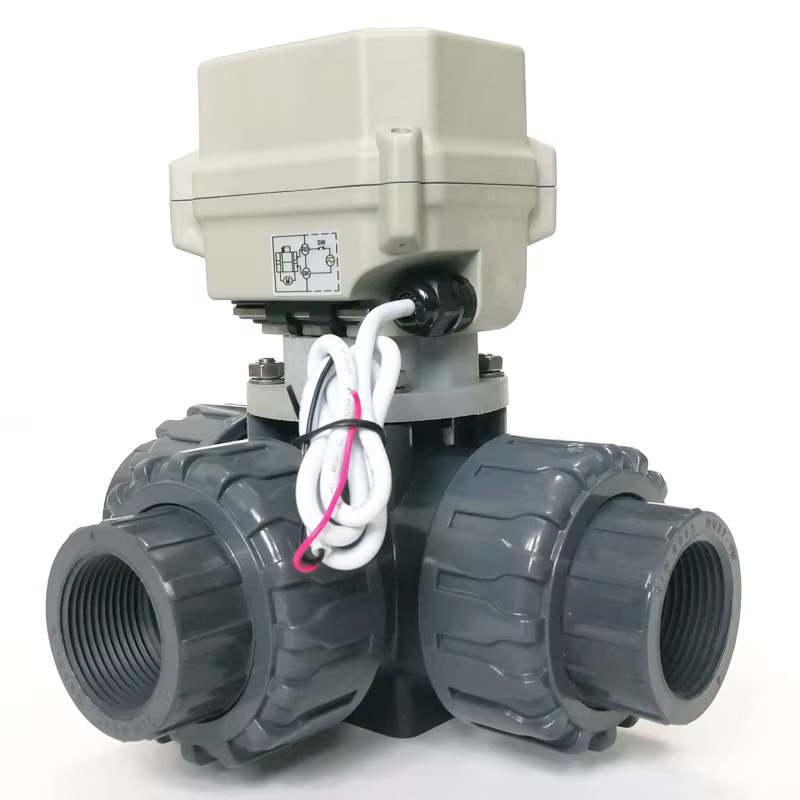Ture Union – vanne d'eau électrique 3 voies 2 "