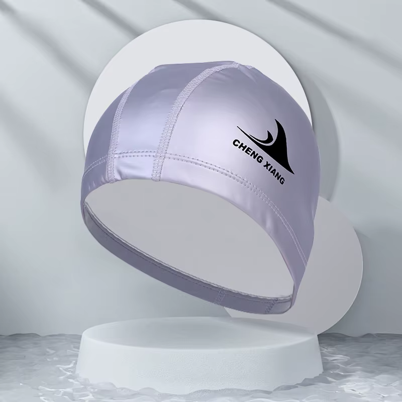Tissu imperméable protéger les oreilles cheveux longs sport piscine chapeau requin haute élasticité Flexible Durable bonnet de bain pour hommes femmes