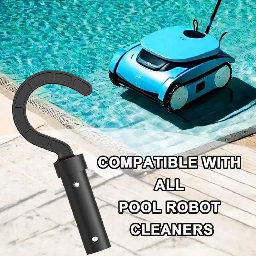 Crochet noir pour robot de piscine