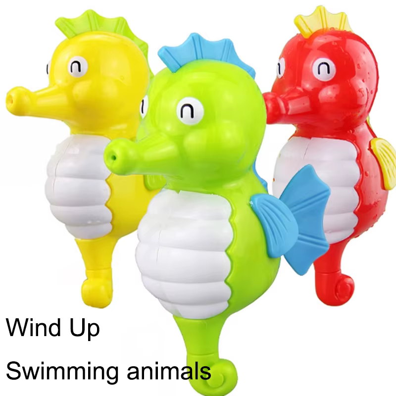 Jouets aquatiques animaux à remonter