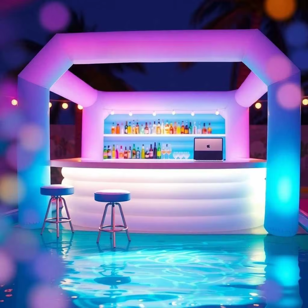 Canapé gonflable pour piscine