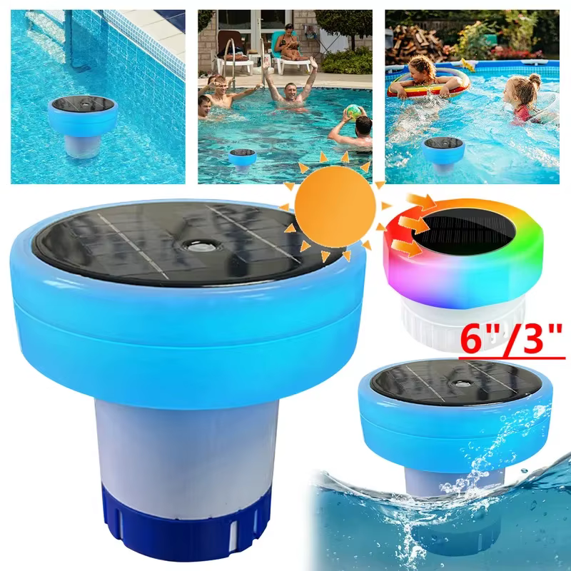 Ioniseur de piscine à énergie solaire
