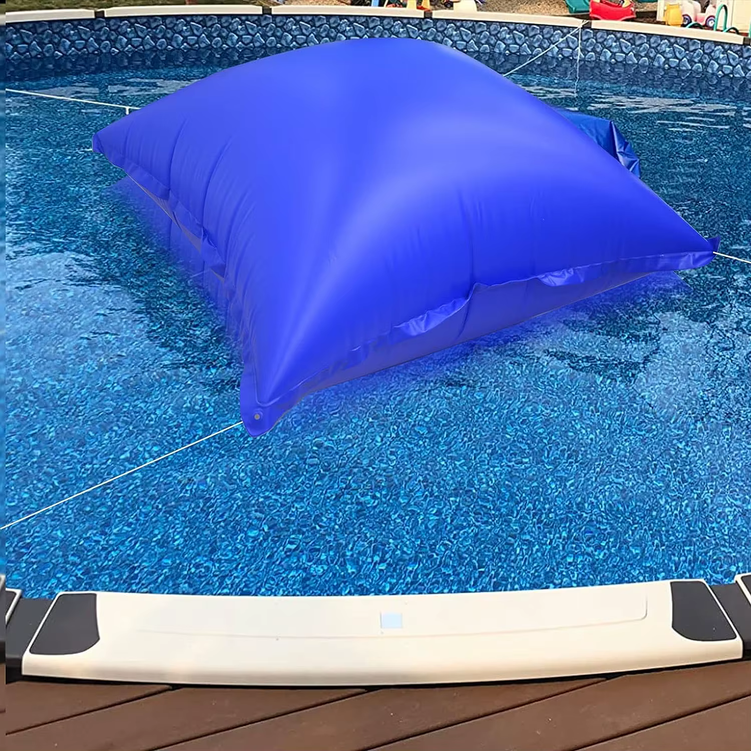 Oreiller de piscine gonflable d'hiver