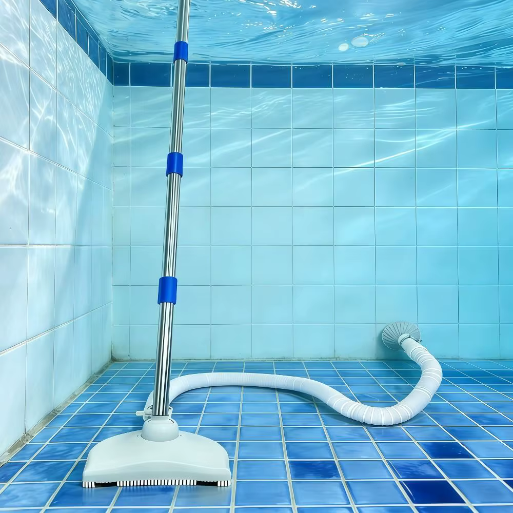 Aspirateur de piscine portatif automatique à aspiration manuelle pour nettoyage de piscine