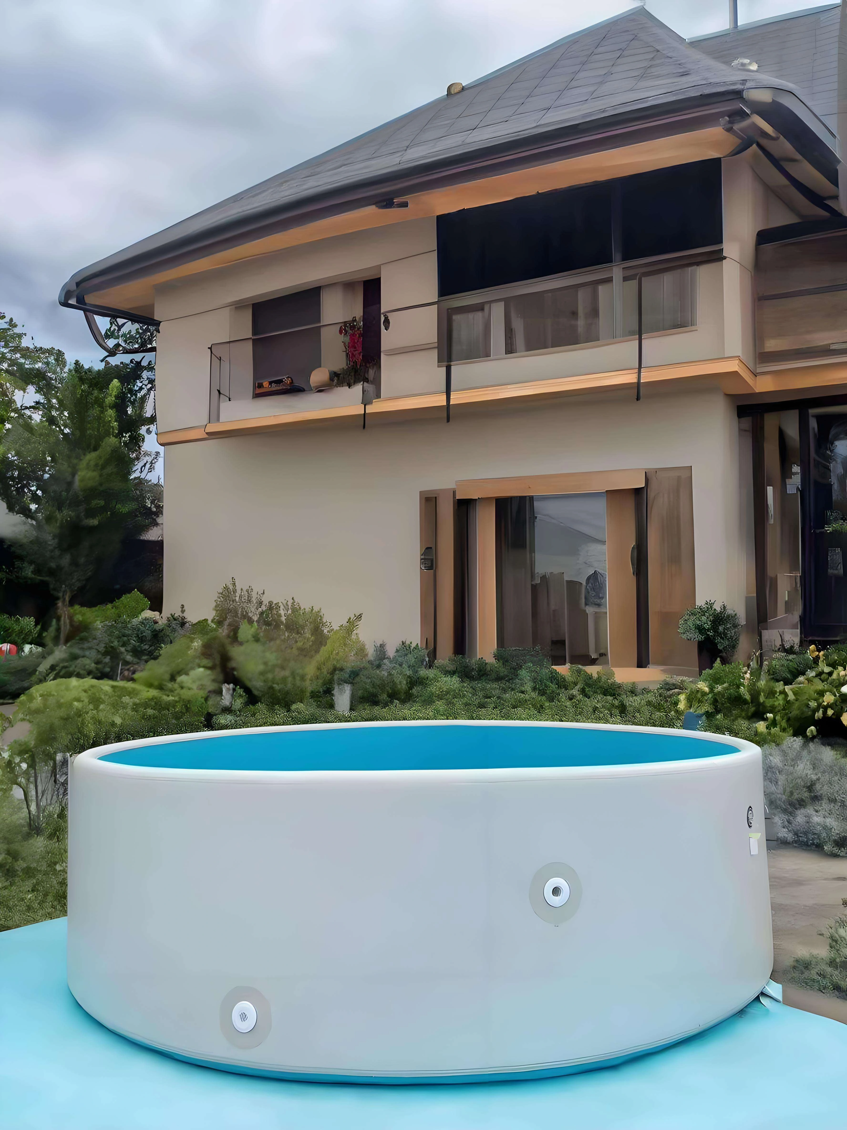 Piscine gonflable de grande taille en PVC et DWF de haute qualité OEM/ODM pour l'été