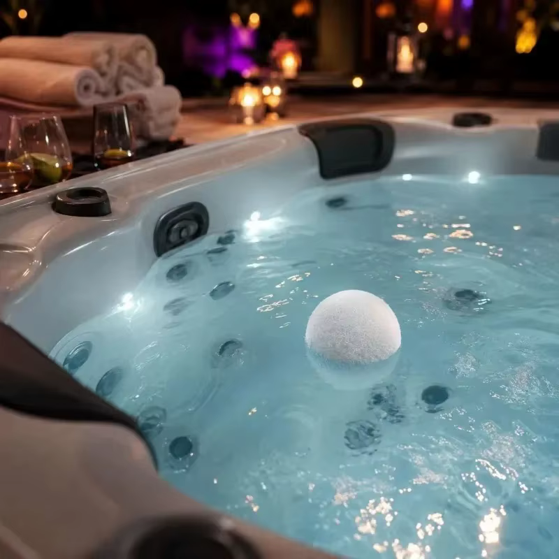 Boules filtrantes réutilisables pour piscine