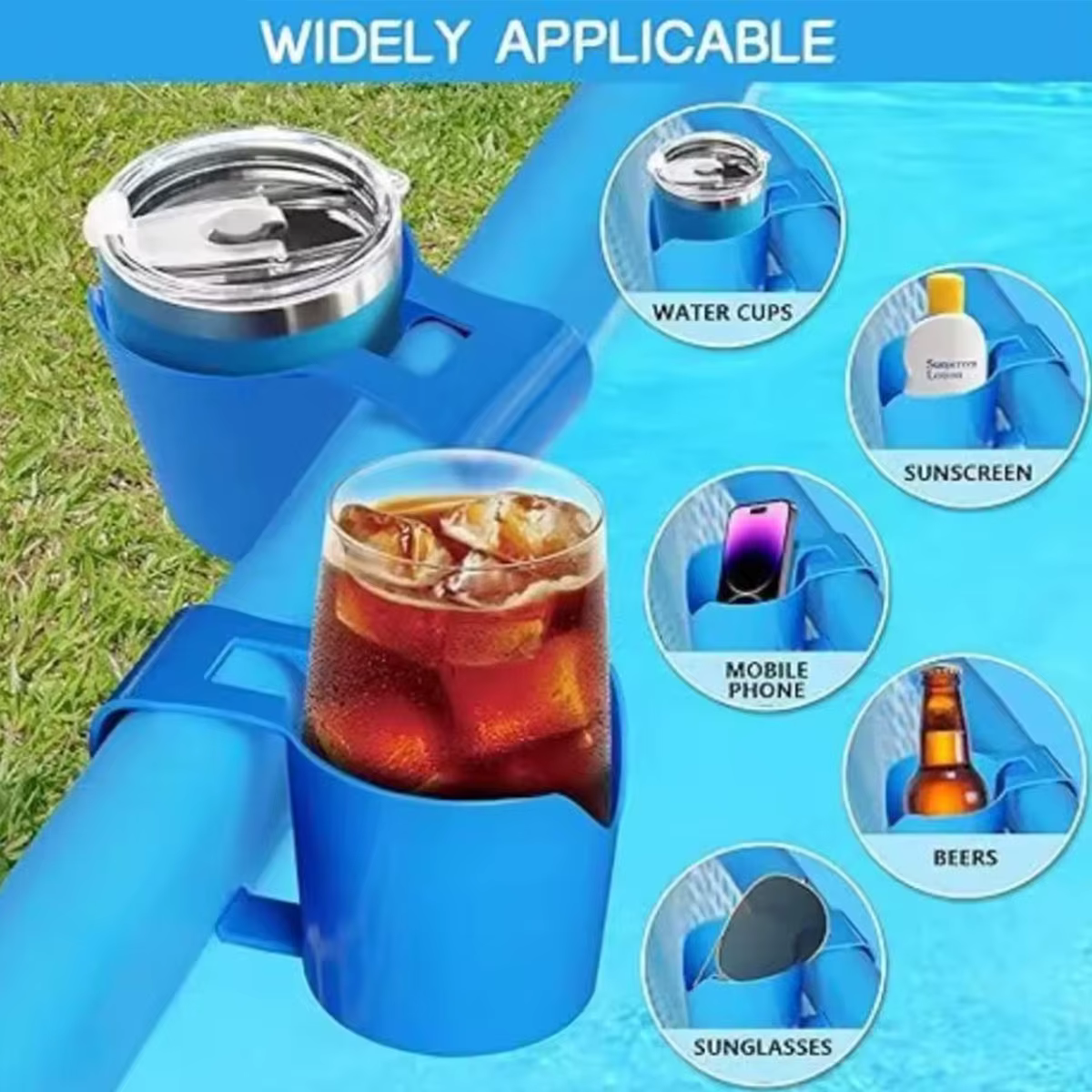 Support de rangement pour piscine