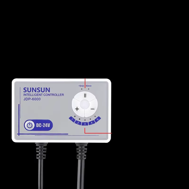 SUNSUN onduleur pompe à eau de circulation JDP-3500 6000 10000 18000 sécurité DC 24 V débit réglable