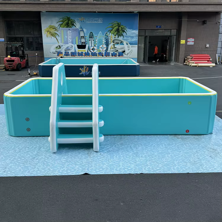 Piscine gonflable, PVC à 4 couches, piscine rectangulaire portable, 6m x 3m x 1.2m, grande piscine hors sol, piscine de jardin