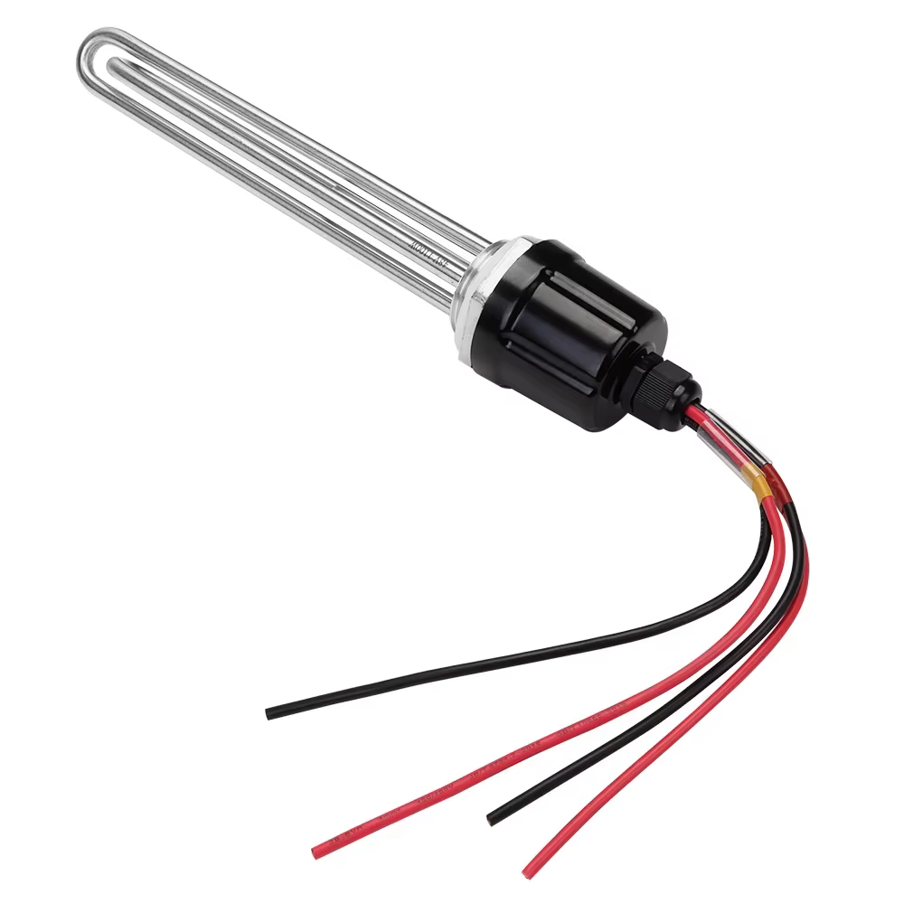 DERNORD chauffe-eau électrique 220V 1500W & 48V 550W chauffe-eau solaire combiné avec régulateur de température élément chauffant SUS304