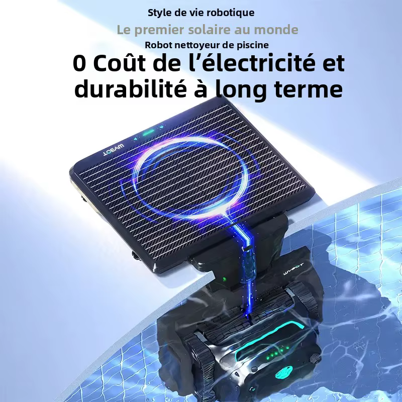Robot nettoyeur de piscine sans fil WYBOT S2