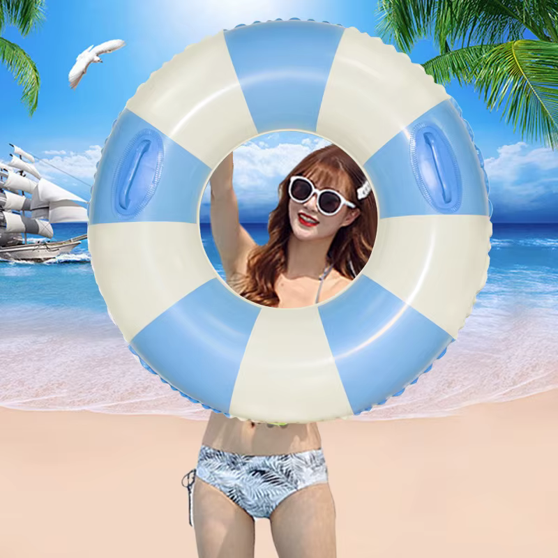 Rooxin flotteur de piscine gonflable anneau de natation pour adultes jeu d'eau Tube