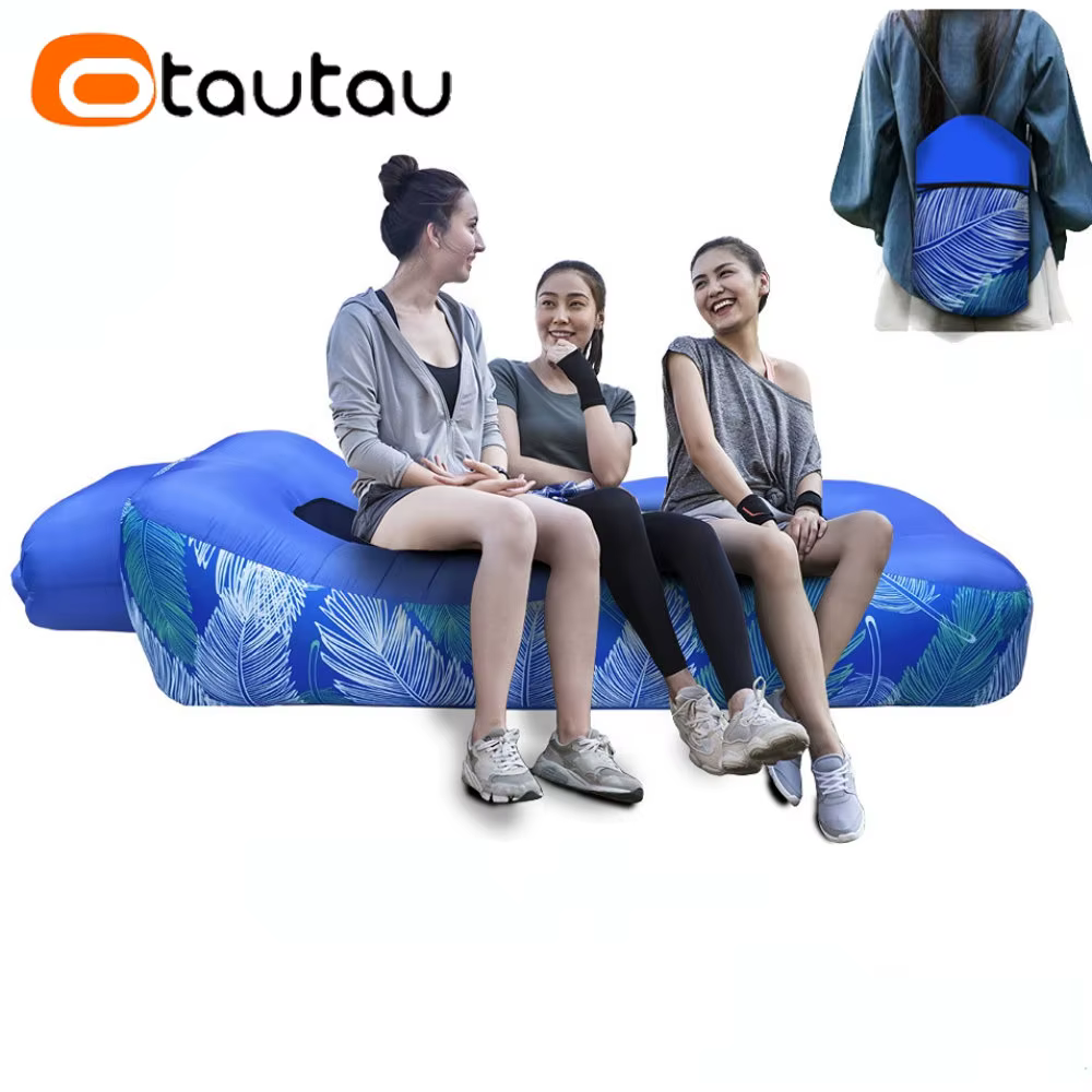 Canapé gonflable pliant flottant pour piscine