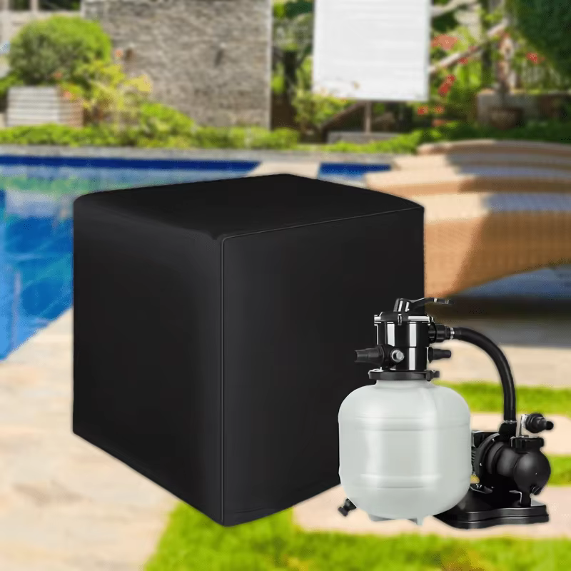 Housse de protection robuste et imperméable pour pompe de filtration de piscine hors sol Intertex
