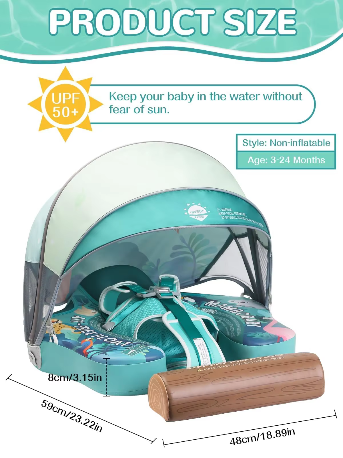 Mambobaby Float : Bouée de natation pour bébé et tout-petit