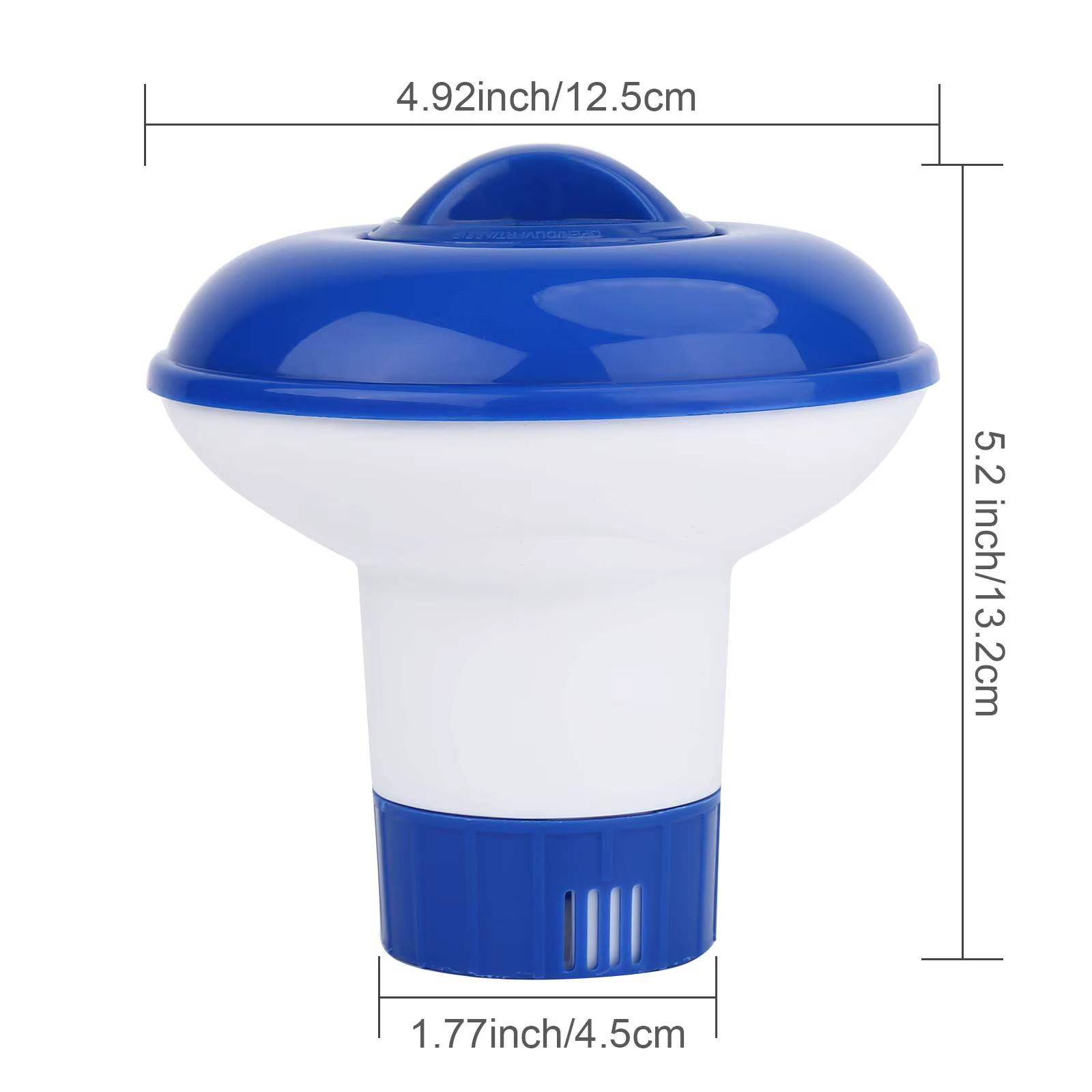 Flotteur chimique pour piscine flottante