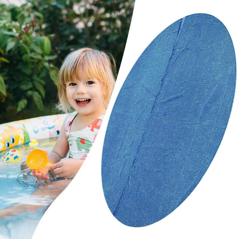 Protecteur de couverture de piscine rond
