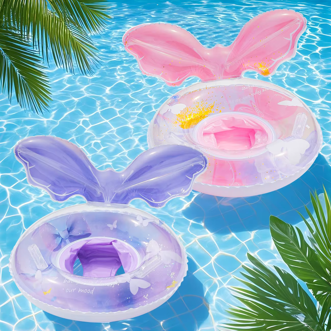 1PC Bouée de piscine, Tube de natation gonflable