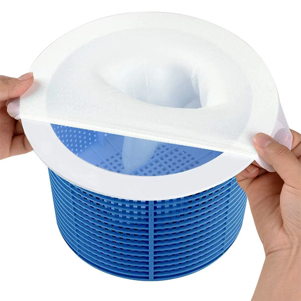 Chaussettes de skimmer en maille de nylon pour piscine