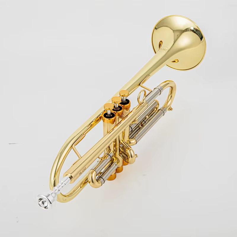 Vincent Bach Bb Trompette Instrument Heavy-Duty Professionnel Agréer Trompette TR-650