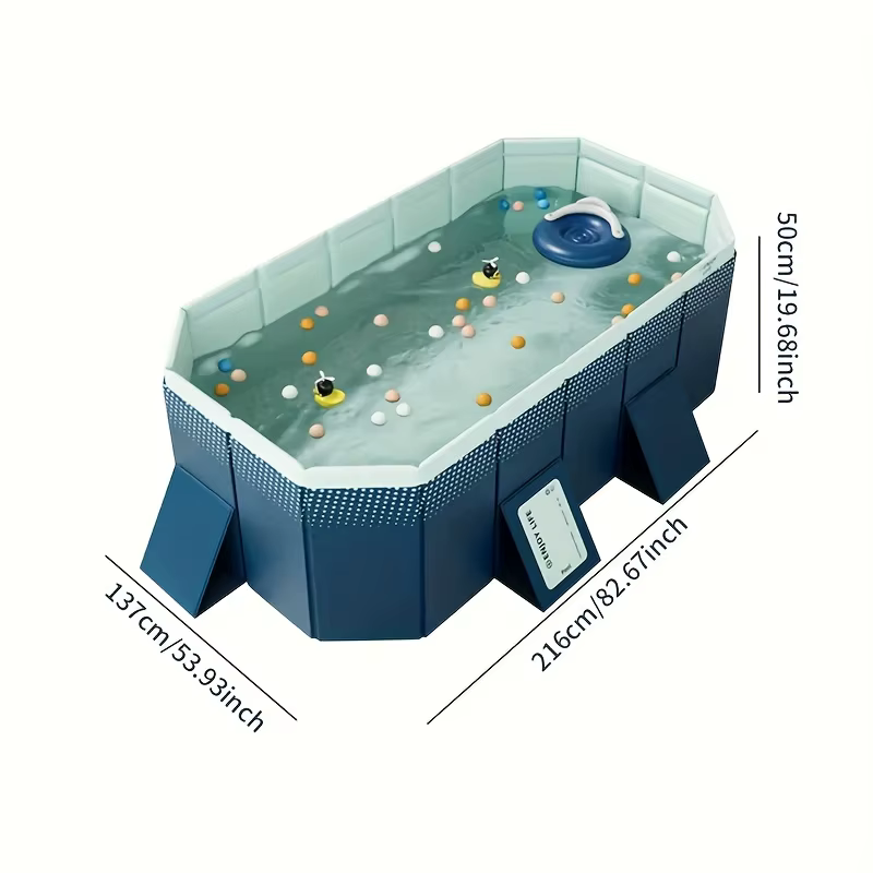 Piscine familiale gonflable 1 pièce/2 pièces