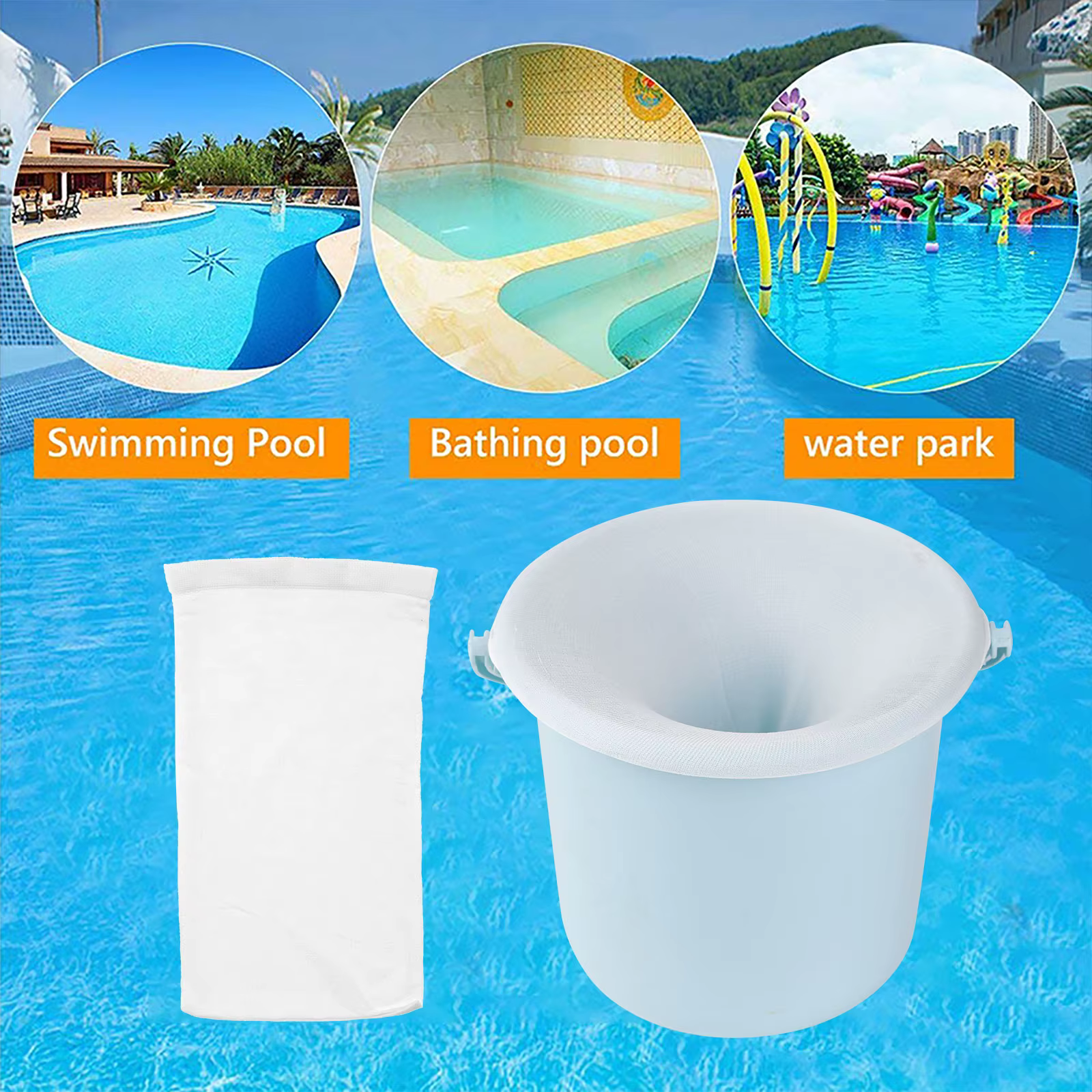5-100 pièces Chaussettes de skimmer pour piscine
